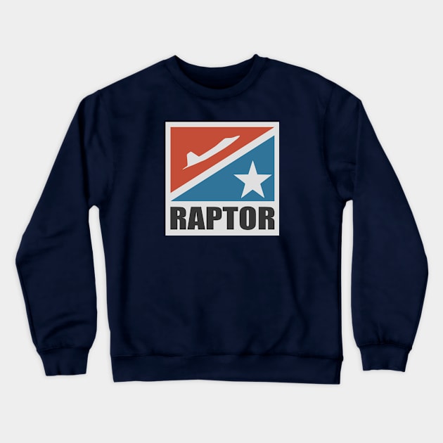 F-22 Raptor Crewneck Sweatshirt by TCP